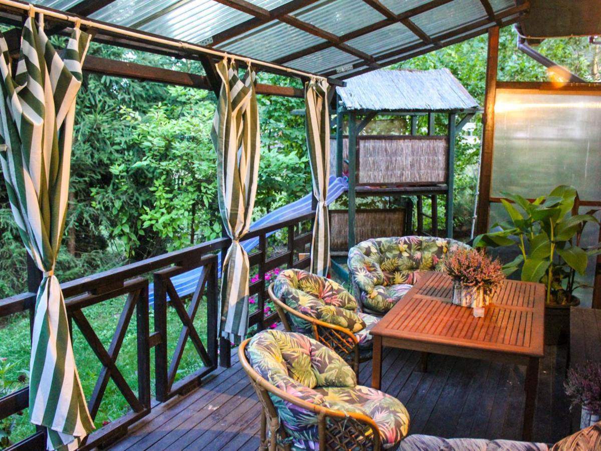 Garden House Nad Jeziorem Szelment Przejma Wielka Bagian luar foto