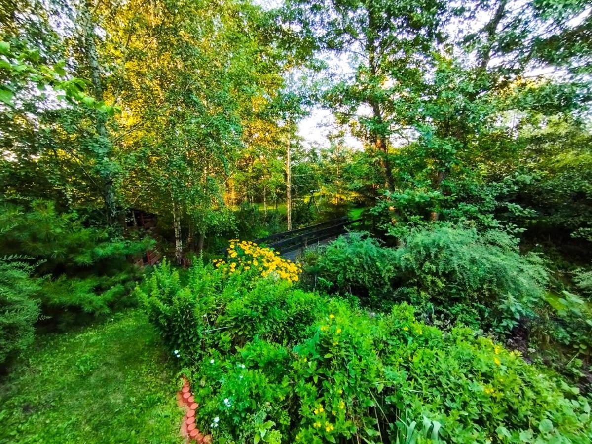 Garden House Nad Jeziorem Szelment Przejma Wielka Bagian luar foto