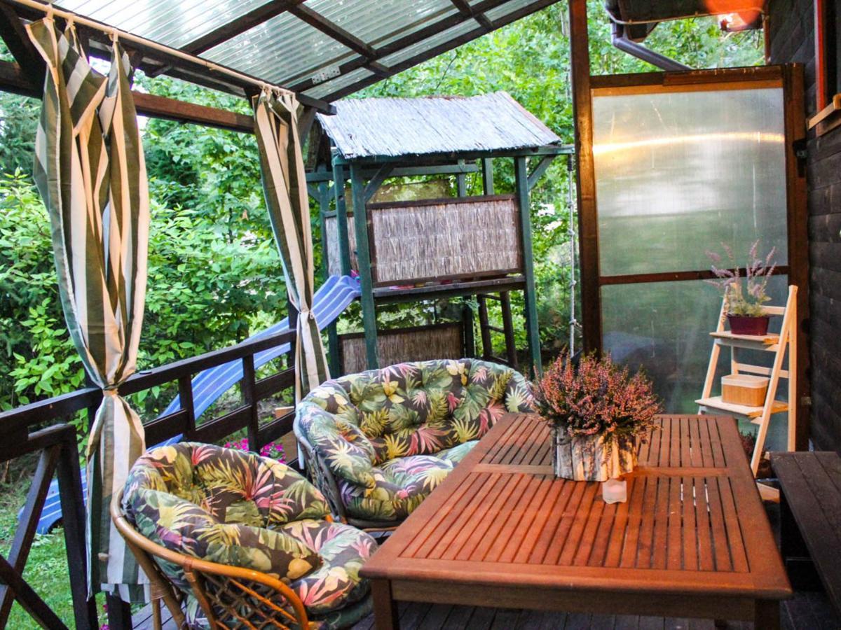 Garden House Nad Jeziorem Szelment Przejma Wielka Bagian luar foto