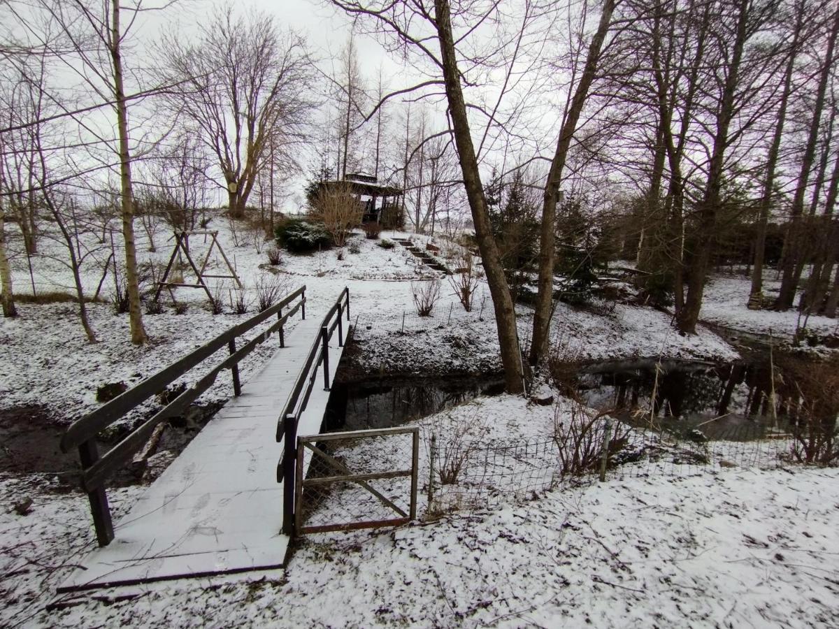 Garden House Nad Jeziorem Szelment Przejma Wielka Bagian luar foto