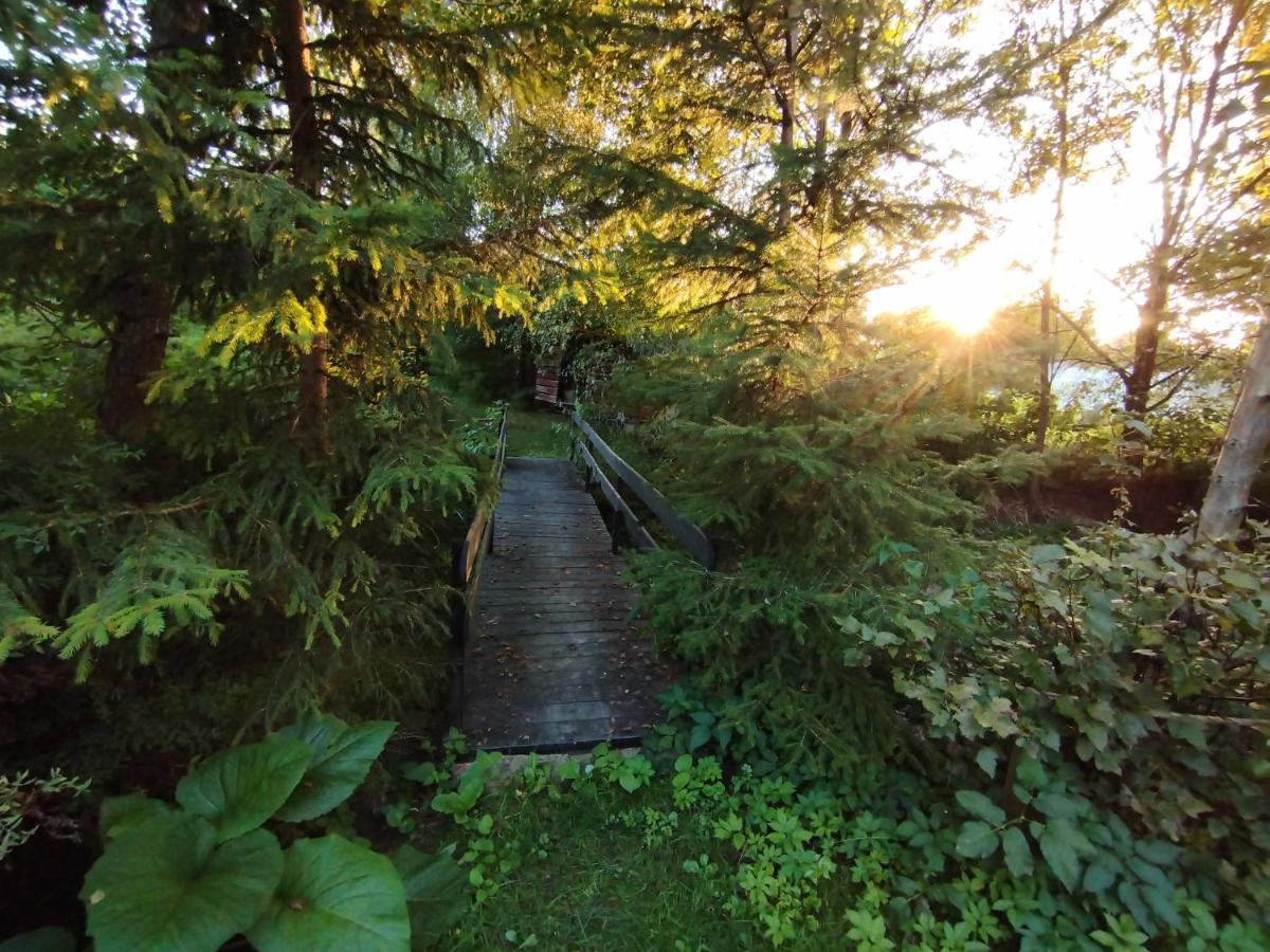 Garden House Nad Jeziorem Szelment Przejma Wielka Bagian luar foto