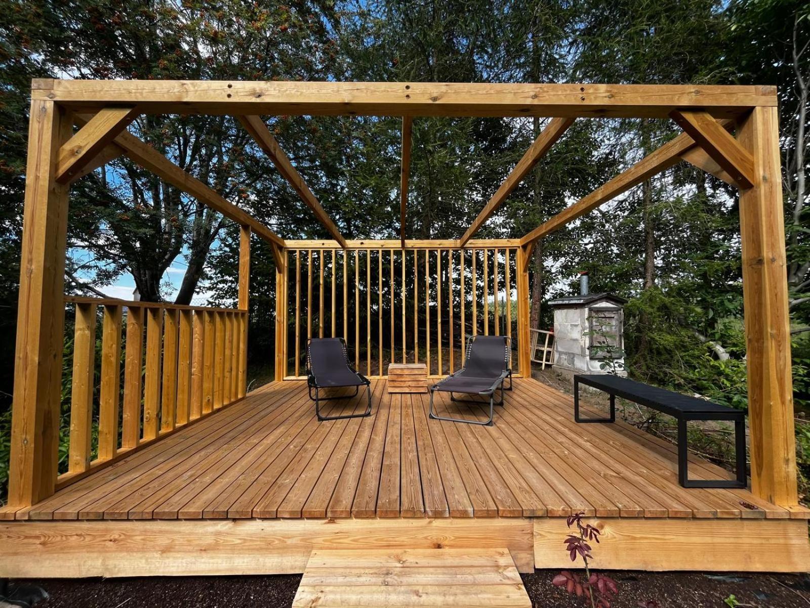 Garden House Nad Jeziorem Szelment Przejma Wielka Bagian luar foto