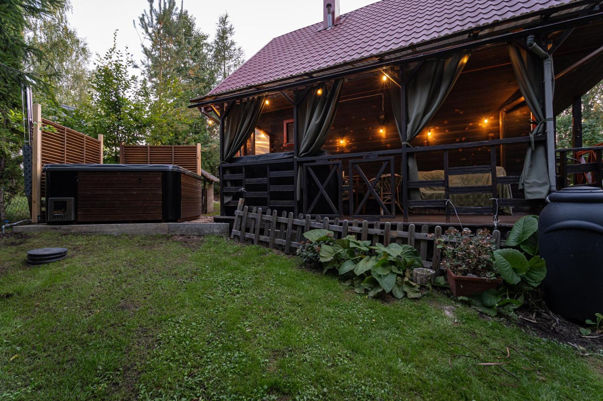 Garden House Nad Jeziorem Szelment Przejma Wielka Bagian luar foto
