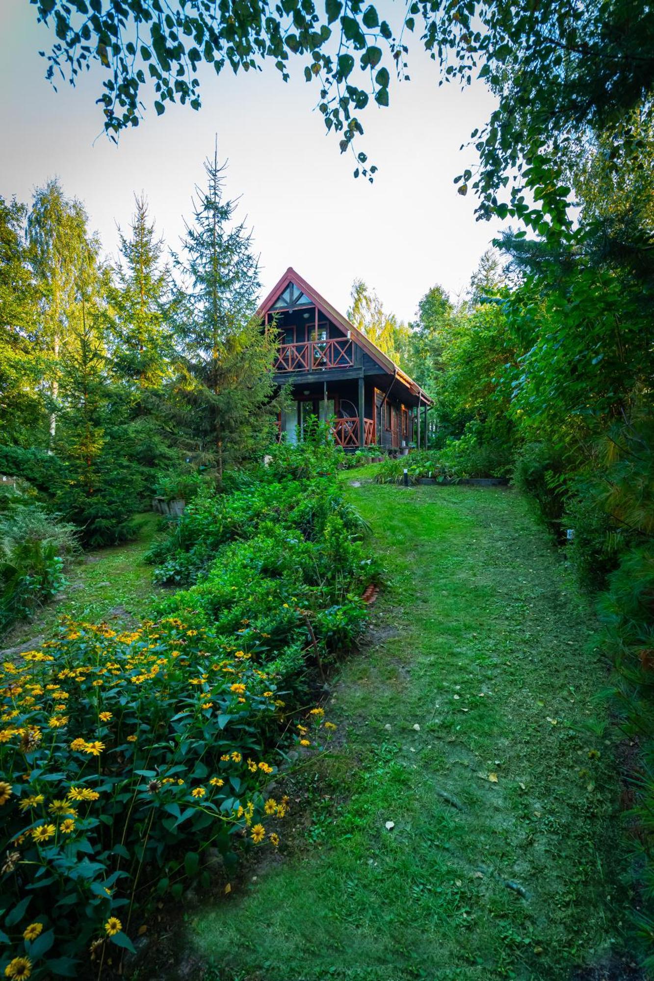 Garden House Nad Jeziorem Szelment Przejma Wielka Bagian luar foto